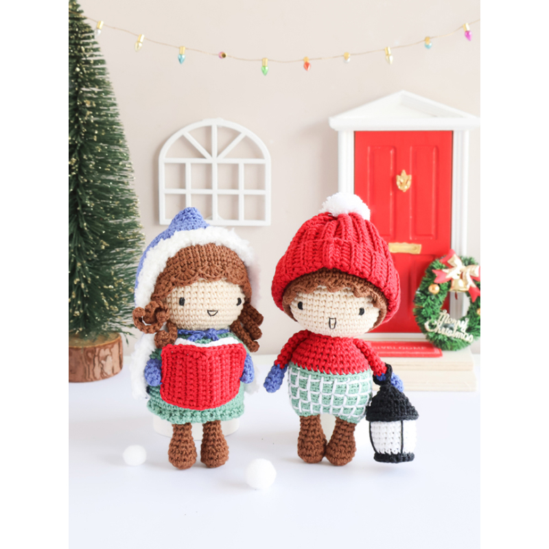 Poupées & amigurumis de Noël so british Crochet