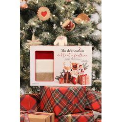 Coffret Noël traditionnel en feutrine Kit COFFRETS