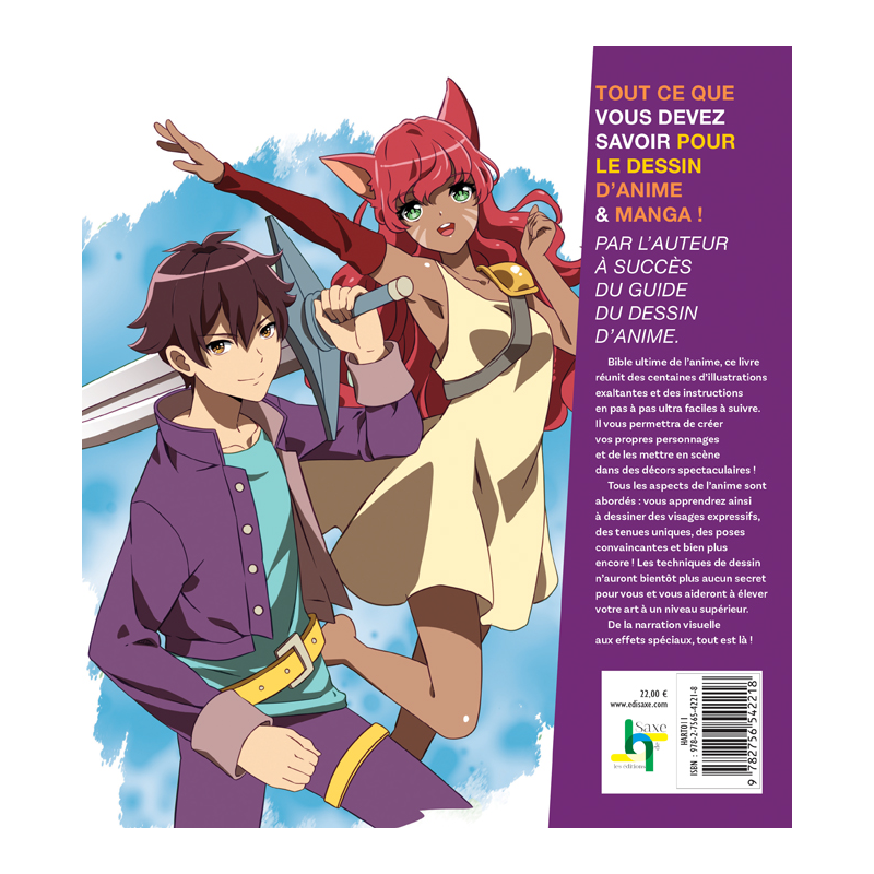 L'encyclopédie du dessin d'anime & manga - Le guide complet en pas à pas Beaux-arts