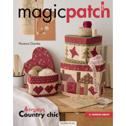 Magic patch N°163 : 15 accessoires en patchwork Patchwork Magic patch N°163 : 15 accessoires en patchwork Patchwork