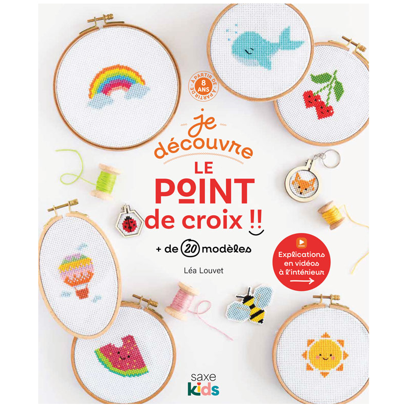 Je découvre le point de croix Collection JE DÉCOUVRE