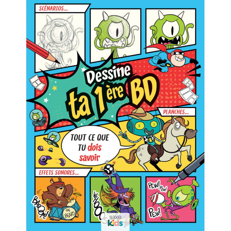 Dessine ta première BD Livre Jeunesse