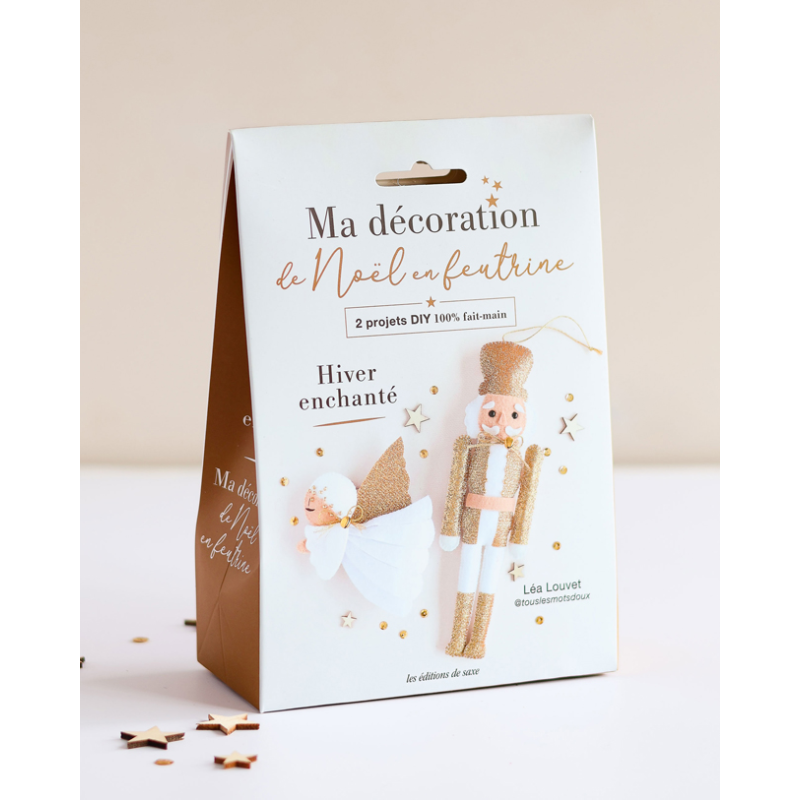 Feutrine Noël : Duo hiver enchanté Kit COFFRETS
