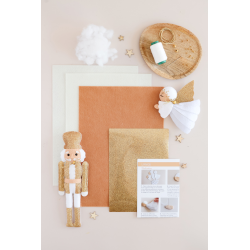 Feutrine Noël : Duo hiver enchanté Kit COFFRETS