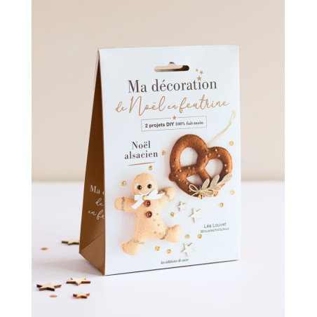 Feutrine Noël : Duo Noël alsacien