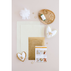 Feutrine Noël : Duo Les exvotos Kit COFFRETS