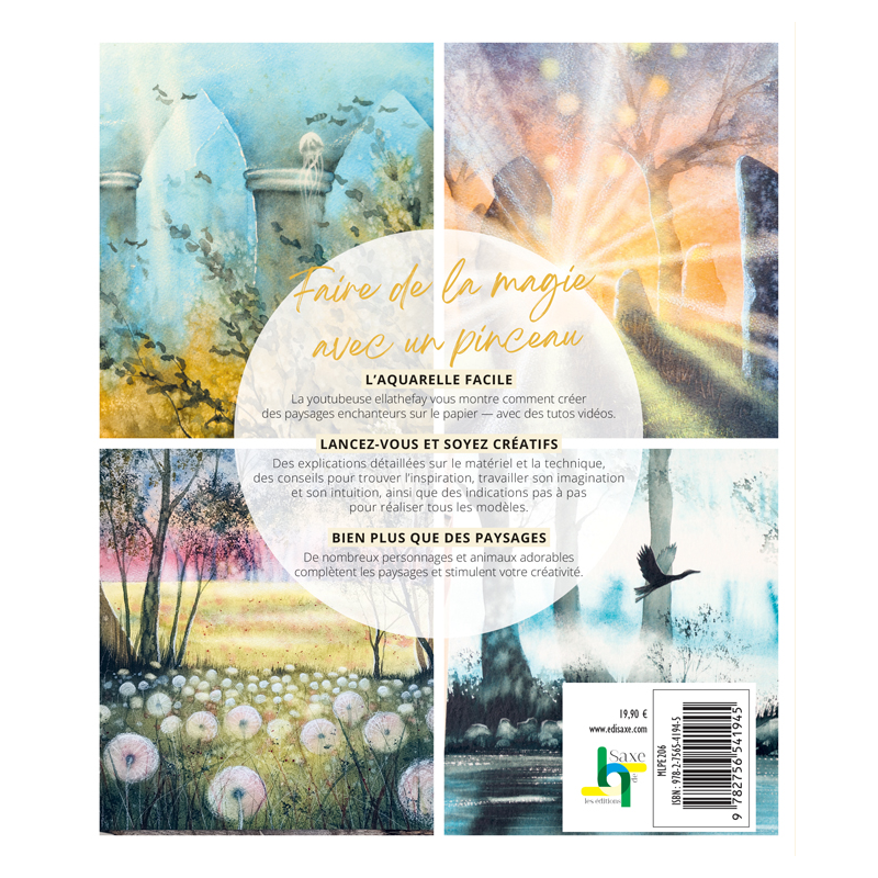 Paysages fantastiques à l'aquarelle Beaux-arts