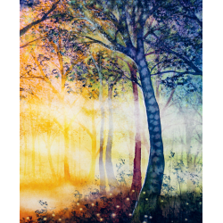 Paysages fantastiques à l'aquarelle Beaux-arts