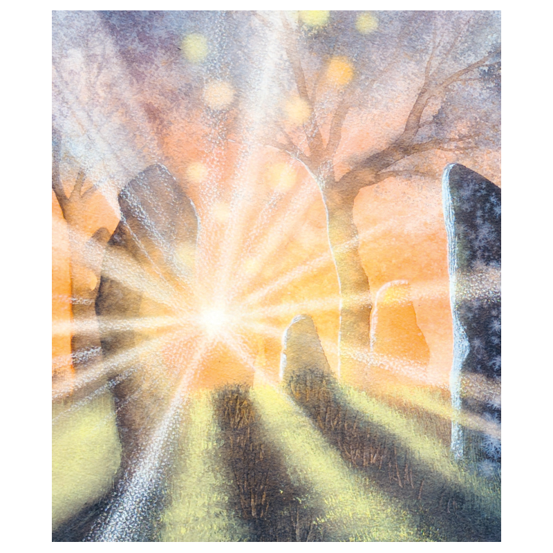 Paysages fantastiques à l'aquarelle Beaux-arts