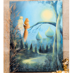 Paysages fantastiques à l'aquarelle Beaux-arts