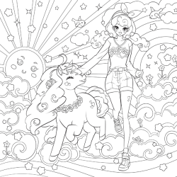 Le coloriage Mangamania - 100 personnages à colorier Beaux-arts Le coloriage Mangamania - 100 personnages à colorier Beaux-arts