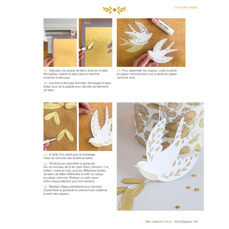 Mes créations Cricut :  Noël magique Loisirs créatifs