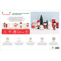Coffret Le calendrier de l'Avent : Poupées & amigurumis Kit COFFRETS