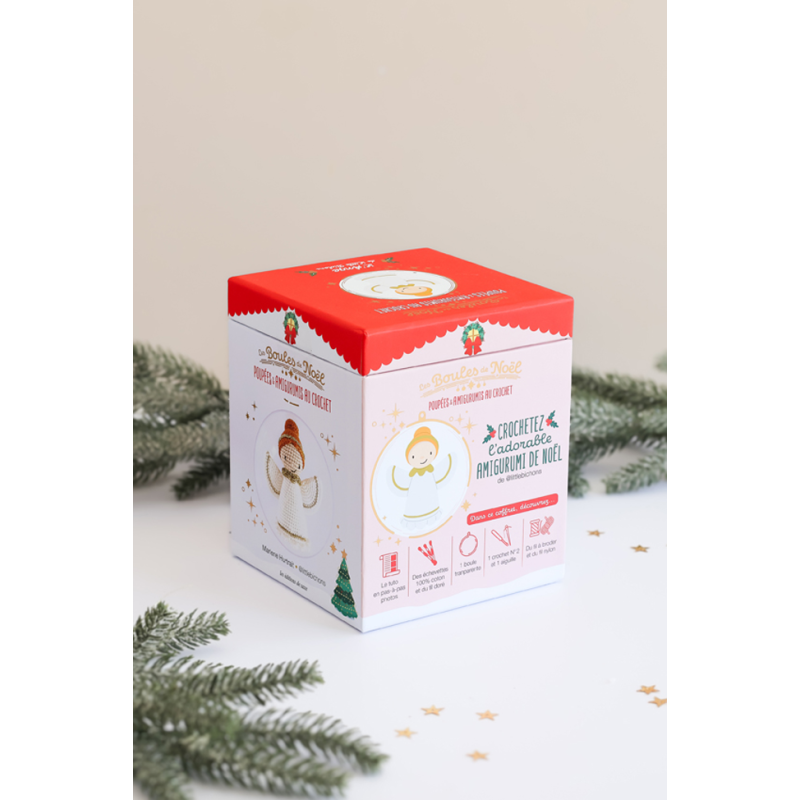 Boule de Noël amigurumi 2 : L'ange Kit COFFRETS