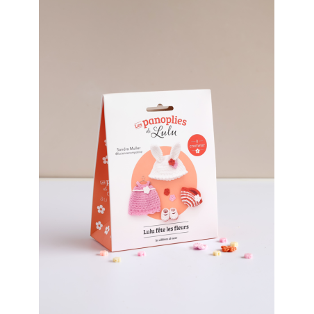 Les panoplies de LULU à crocheter : Lulu fête les fleurs