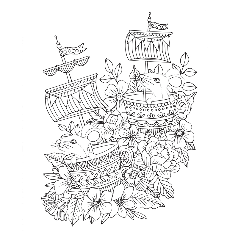 Contes de fées et Légendes à colorier Beaux-arts