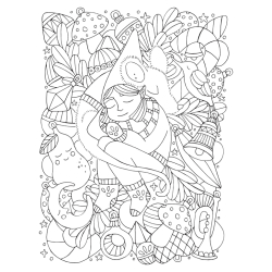 Contes de fées et Légendes à colorier Beaux-arts Contes de fées et Légendes à colorier Beaux-arts