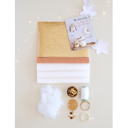 COFFRET Ma décoration de Noël en feutrine Kit Loisirs créatifs COFFRET Ma décoration de Noël en feutrine Kit Loisirs créatifs