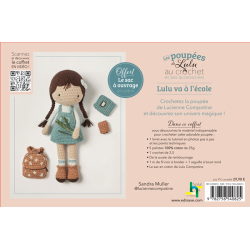 Coffret Poupée de Lulu va à l'école - Occasion Kit Crochet