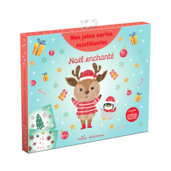 Mes jolies cartes scintillantes - Noël enchanté Kit Jeunesse Mes jolies cartes scintillantes - Noël enchanté Kit Jeunesse