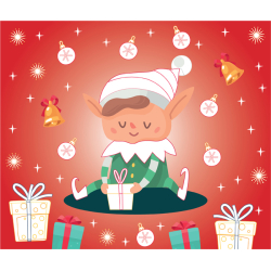 Mes jolies cartes scintillantes - Noël enchanté Kit Jeunesse Mes jolies cartes scintillantes - Noël enchanté Kit Jeunesse