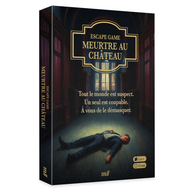 Escape game - Meurtre au château Kit DIY