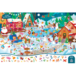 Mon grand cherche et trouve la magie de Noël Livre Jeunesse Mon grand cherche et trouve la magie de Noël Livre Jeunesse