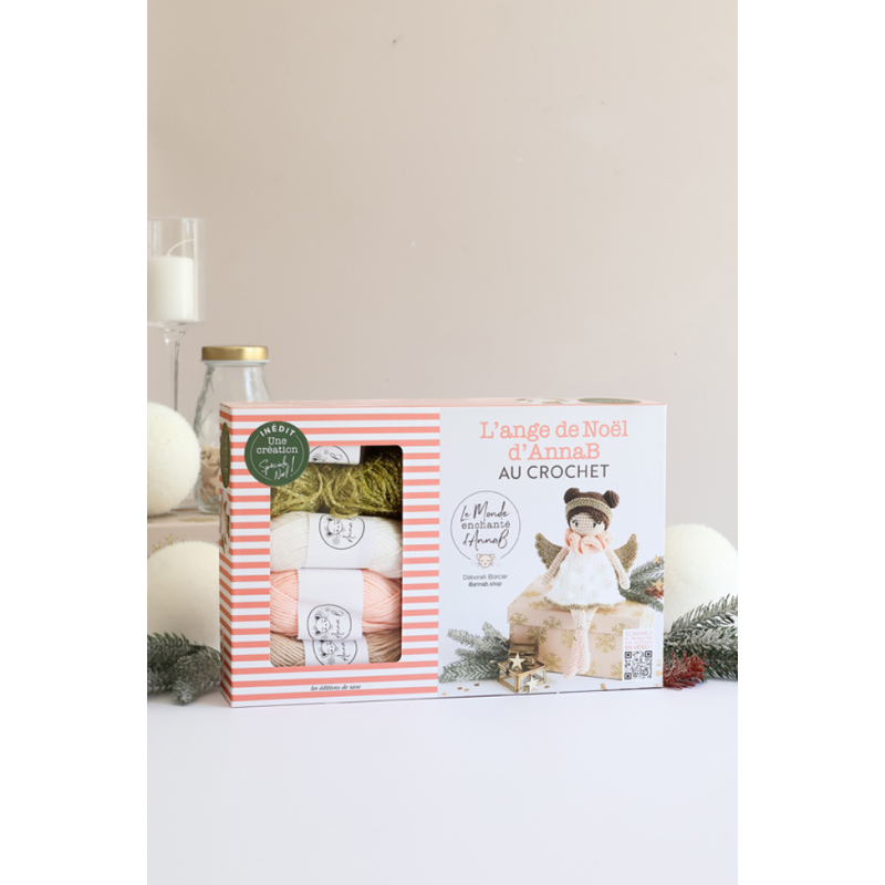 Coffret L'ange de Noël d'AnnaB Kit COFFRETS
