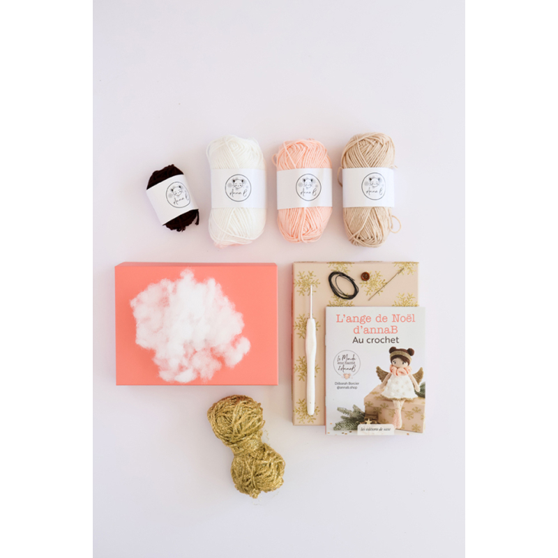 Coffret L'ange de Noël d'AnnaB Kit COFFRETS
