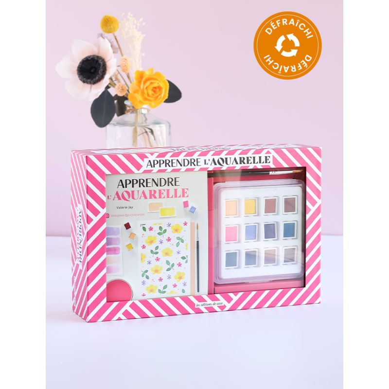 Coffret Apprendre l'aquarelle - Occasion Kit Beaux-arts