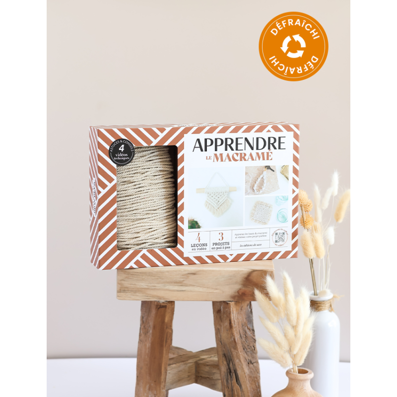 Coffret Apprendre le macramé - Occasion Kit DIY