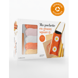 Coffret Ma pochette en granny - Occasion Kit Crochet