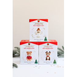 Lot boules de noël amigurumi Lot COFFRETS
