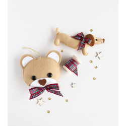 Feutrine Noël : Duo Fideles compagnons