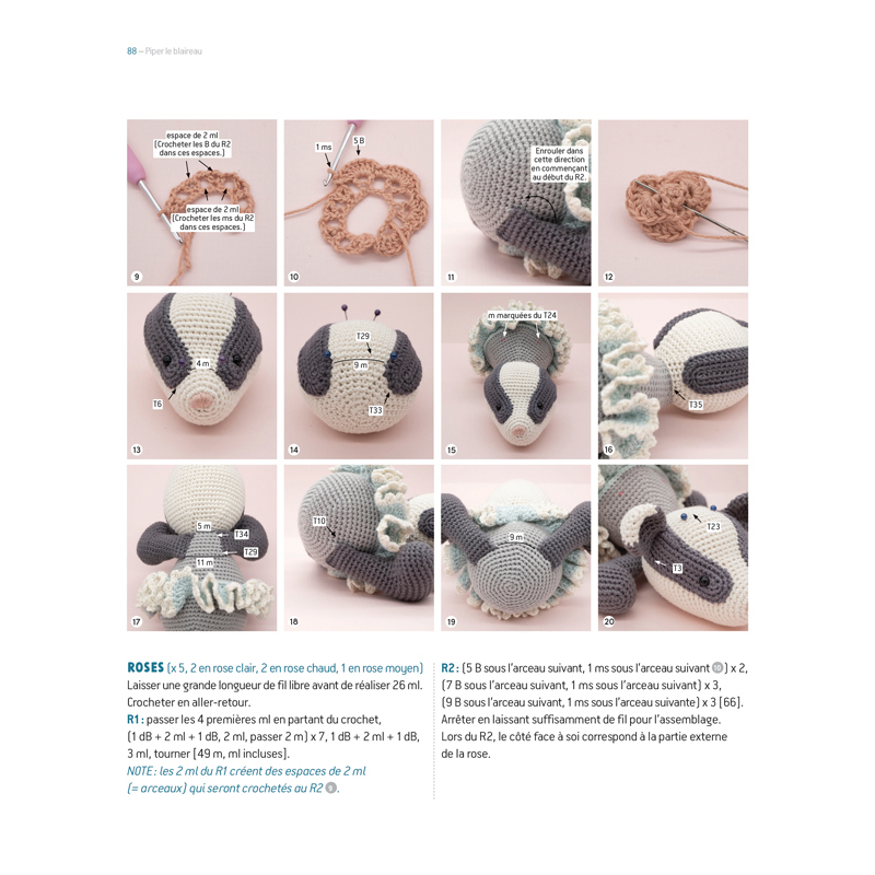 Les amigurumis de la forêt enchantée Livre Crochet