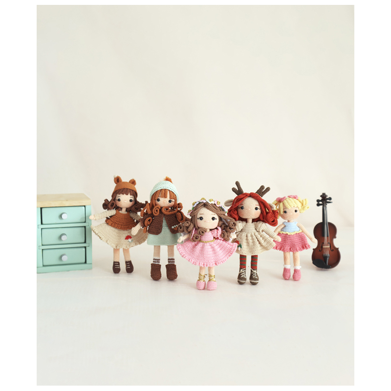 Poupées en micro-crochet Livre Crochet