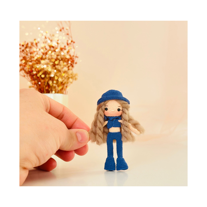 Poupées en micro-crochet Livre Crochet