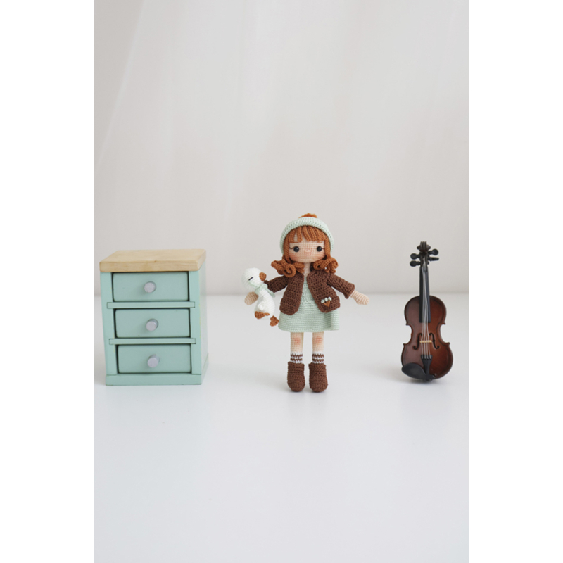 Poupées en micro-crochet Livre Crochet