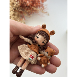 Poupées en micro-crochet Livre Crochet