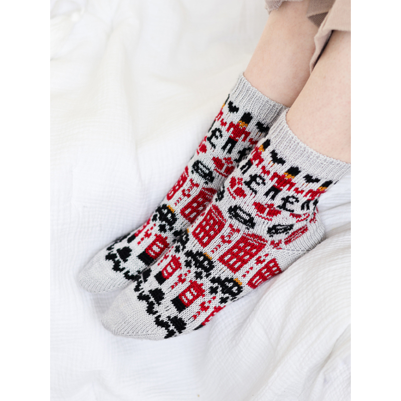 Les chaussettes au tricot Tricot