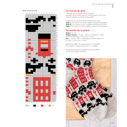 Les chaussettes au tricot Tricot