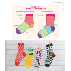 Les chaussettes au tricot Tricot