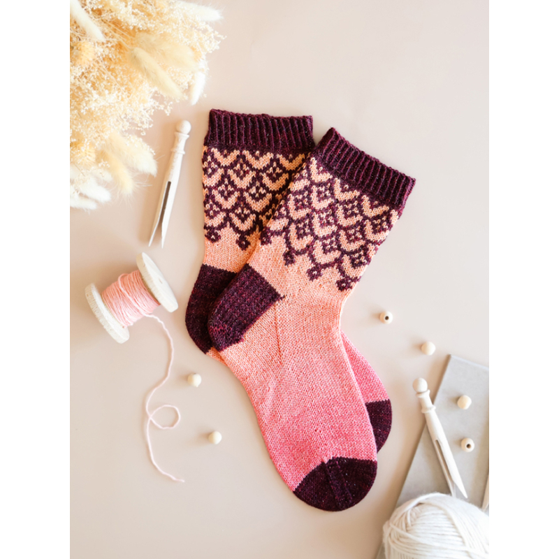 Les chaussettes au tricot Tricot
