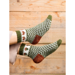 Les chaussettes au tricot Tricot