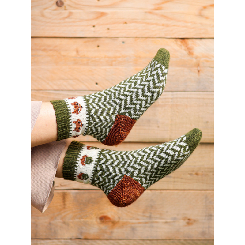 Les chaussettes au tricot Tricot
