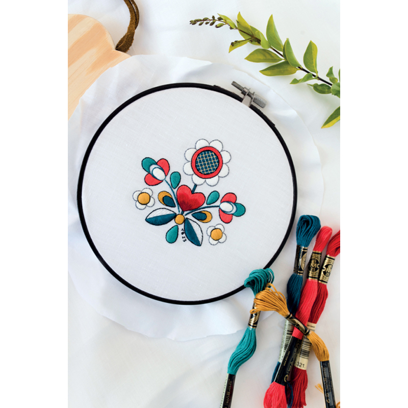 Introduction à la Broderie blanche + transfert Broderie