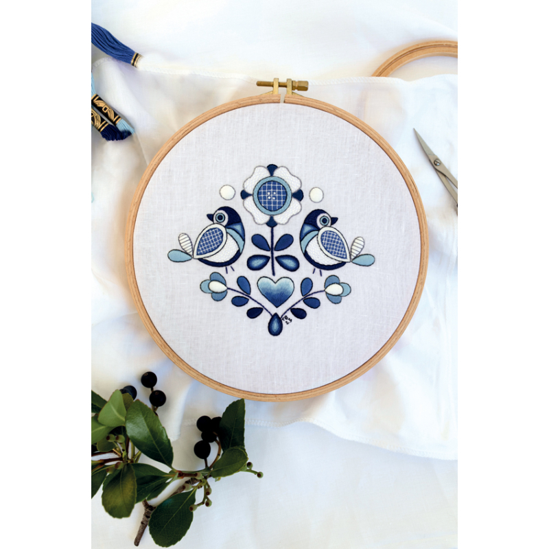 Introduction à la Broderie blanche + transfert Broderie