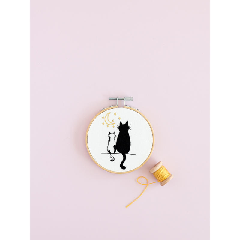 Lot Broderie Japon Kawaï – Onigiri & Chats de Lune Lot COFFRETS