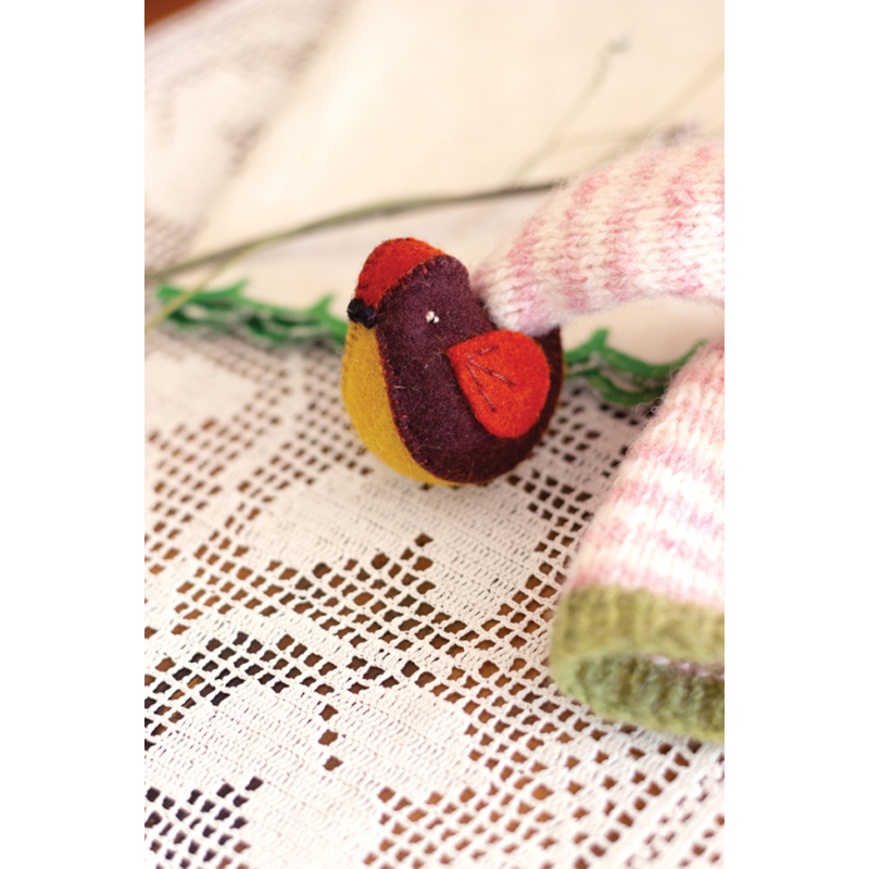 Feutrine folk Livre Tricot