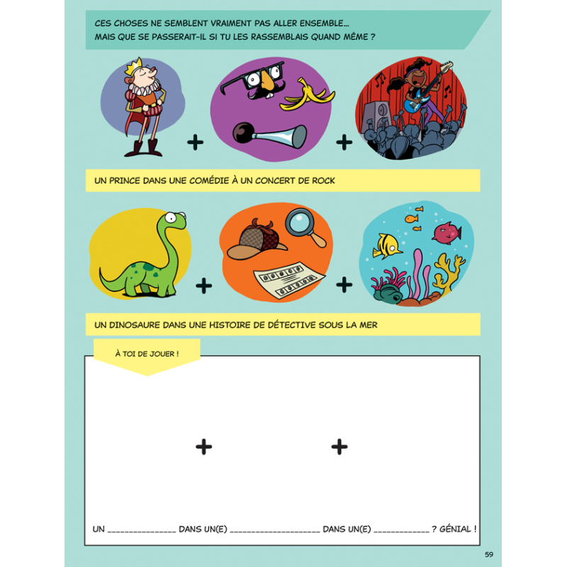 Dessine ta première BD Livre Jeunesse